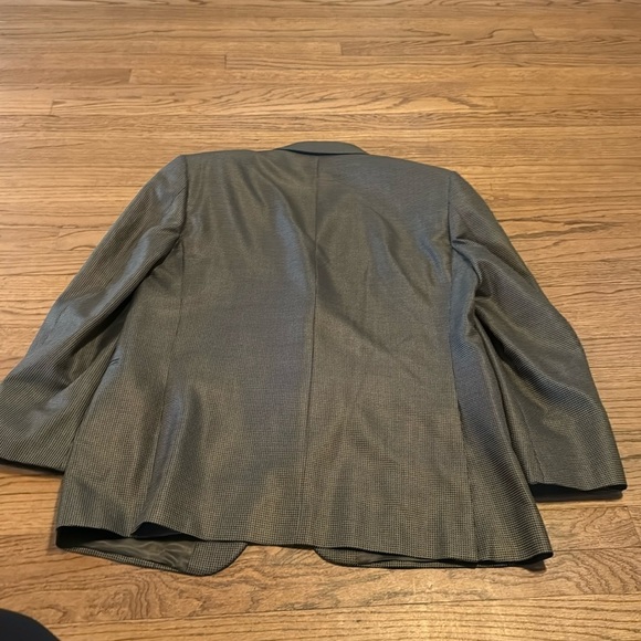 Tessitura Di Quaregna Men’s Suit Jacket Grey Size 44 - Picture 2 of 5